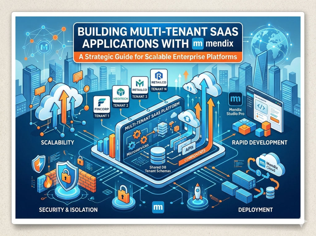 Building Multi-Tenant SaaS Applications with Mendix: A Strategic Guide for Scalable Enterprise Platforms